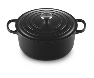 Cocotte Cousances 24 Cm En Fonte Noire - Ronde - Compatible Induction - Occasion