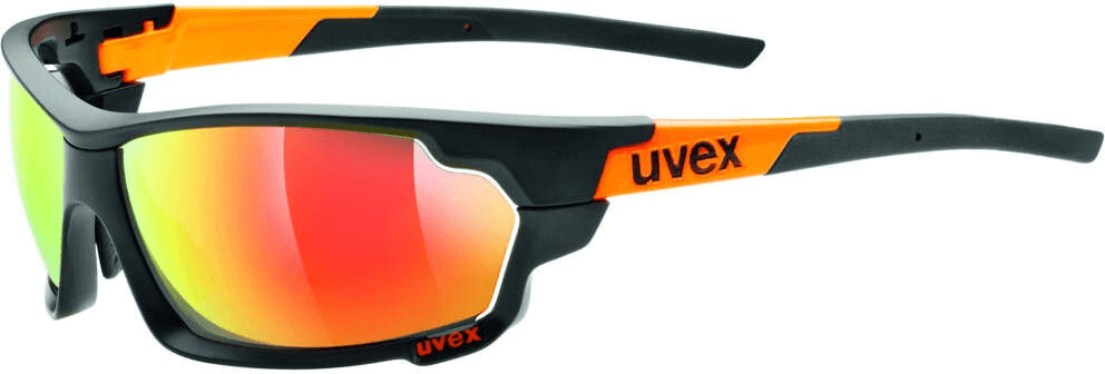uvex Sportstyle 702 (black mat orange/mirror orange)