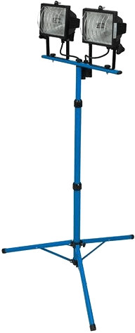 Silverline Lampe de chantier double (365874)