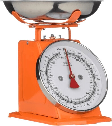 Premier Housewares Balance de cuisine bol acier inoxydable orange