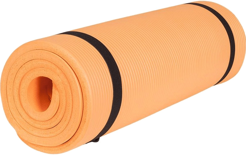 Gorilla Sports Yoga mat 190 x 100 x 1,5 cm orange
