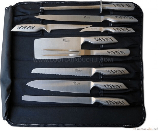 Pradel Excellence Valise de 9 couteaux (I7100)