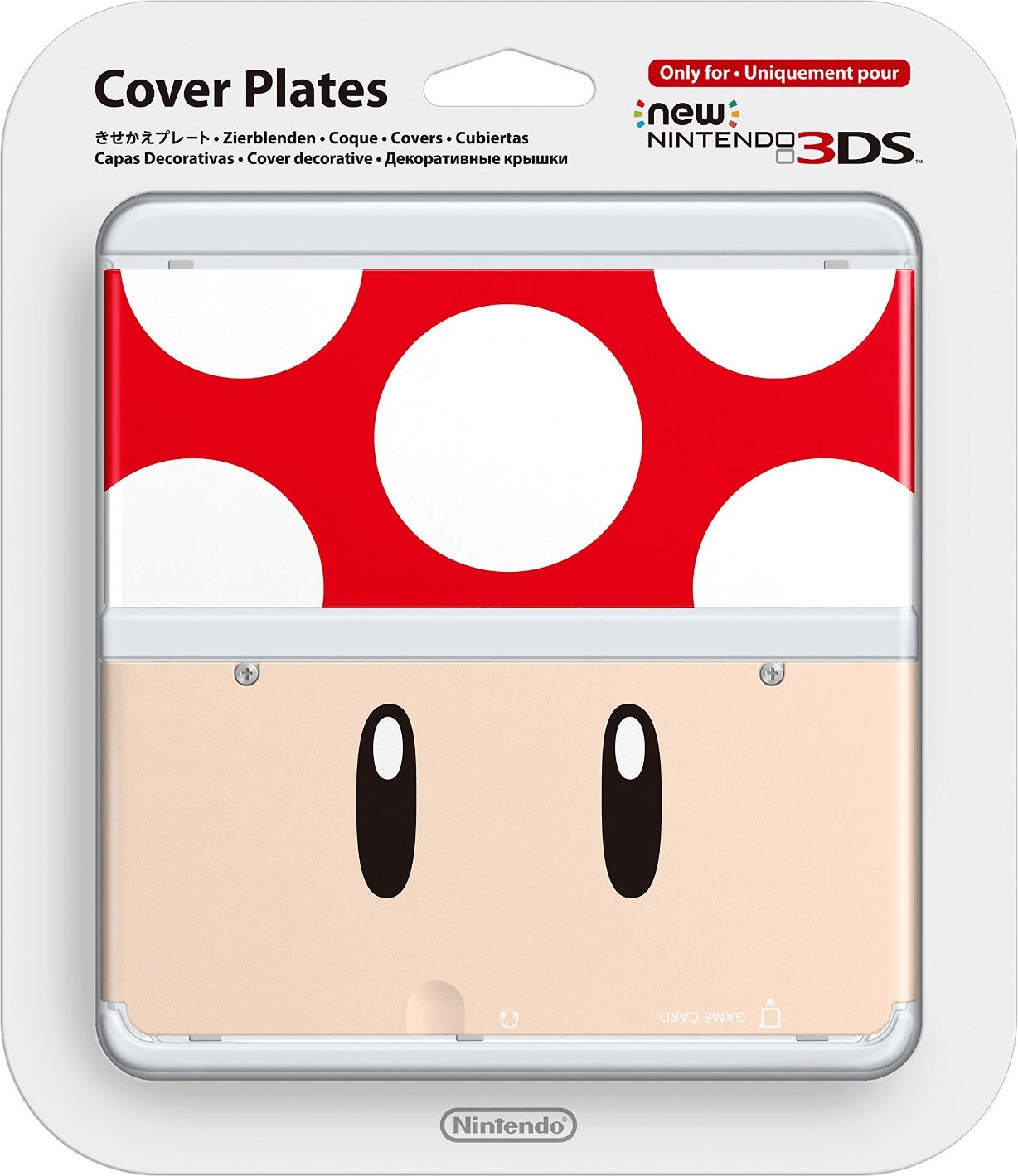 Nintendo New 3DS Coques - Champi rouge