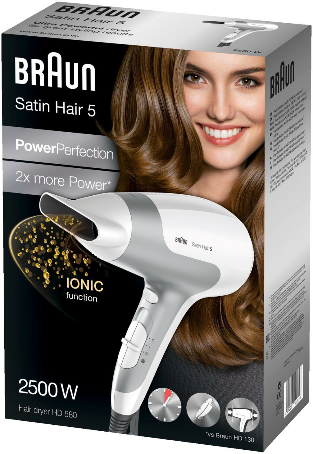 Braun Satin Hair 5 HD580 ab 33,90 € (Februar 2024 Preise) | Preisvergleich  bei