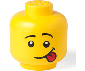 One Size Lego Testa stoccaggio Mini Winking Giallo 