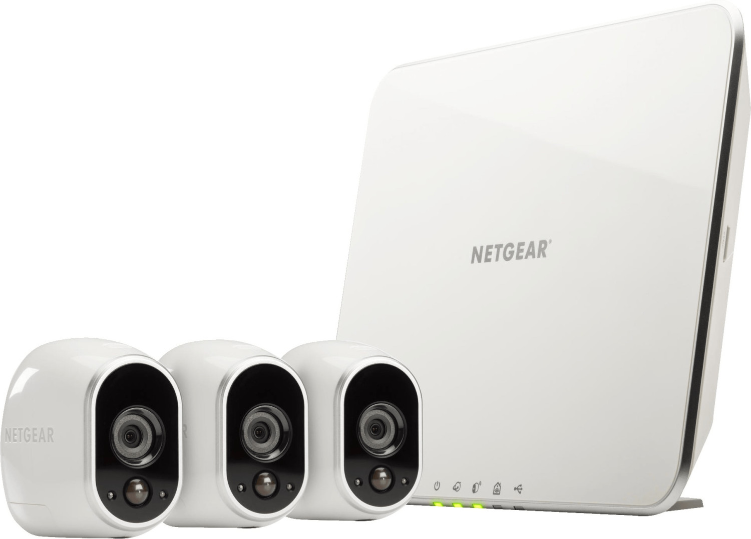 Netgear Arlo VMS3330 Sicherheitssystem mit 3 Kameras