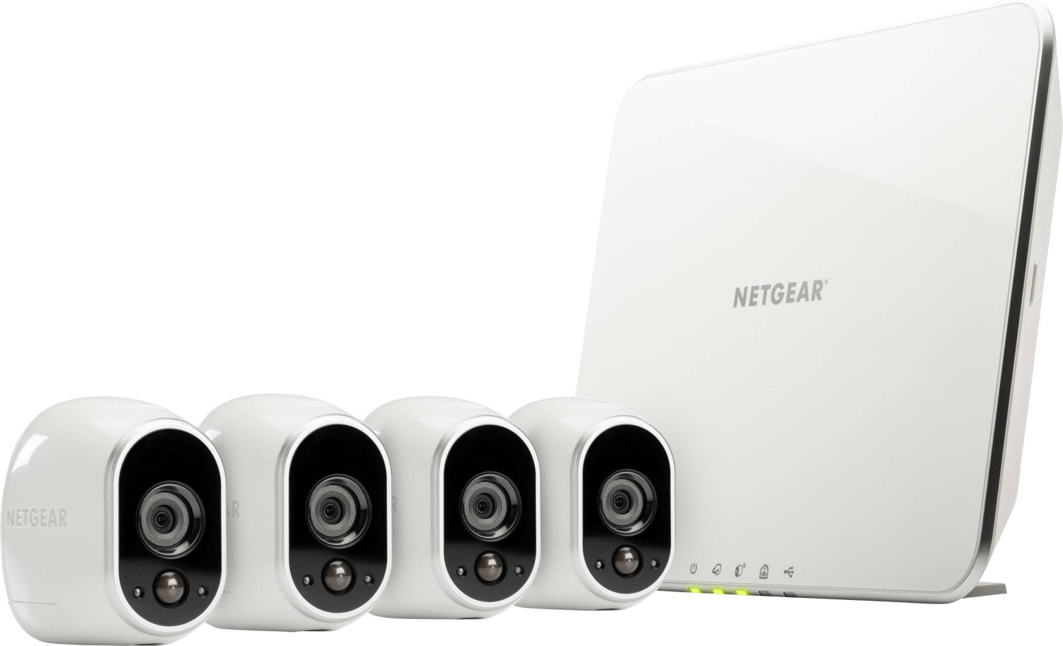 Netgear Arlo VMS3430 Sicherheitssystem mit 4 Kameras