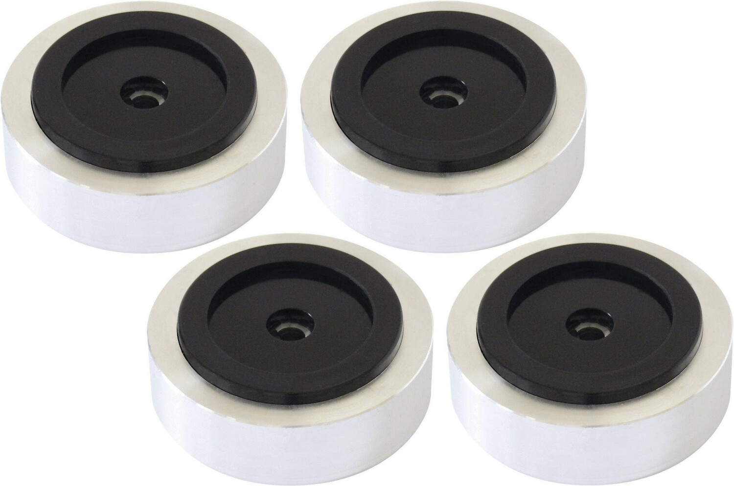 Dynavox Pieds d'enceintes en aluminium (argent)