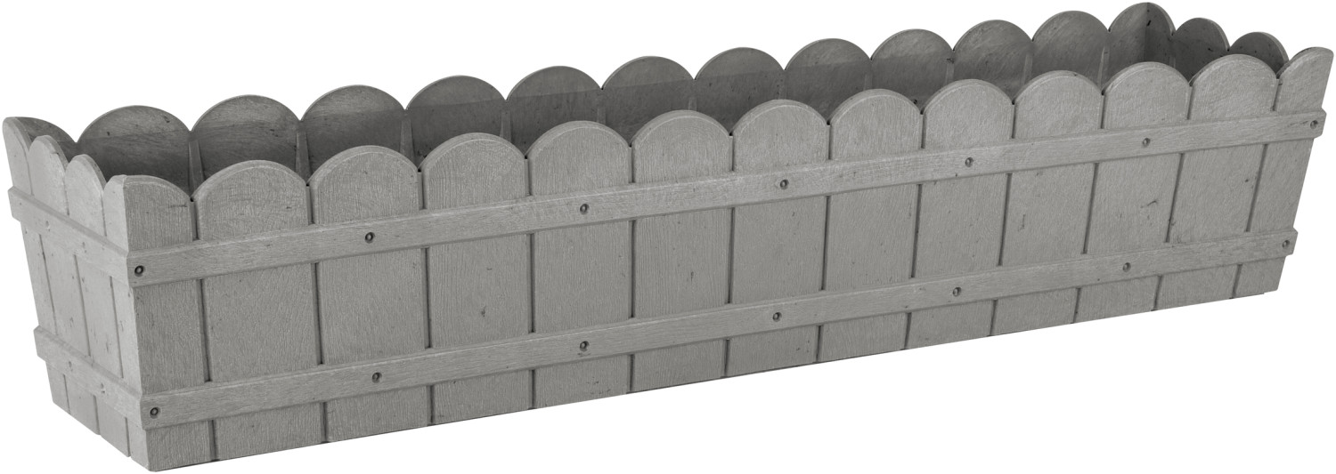 Emsa Country bac à fleurs 75x17x15cm gris