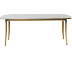 Normann Copenhagen Form Esstisch 95 x 200 cm, Eiche weiß Normann Copenhagen Form Esstisch 95 x 200 cm, Eiche weiß