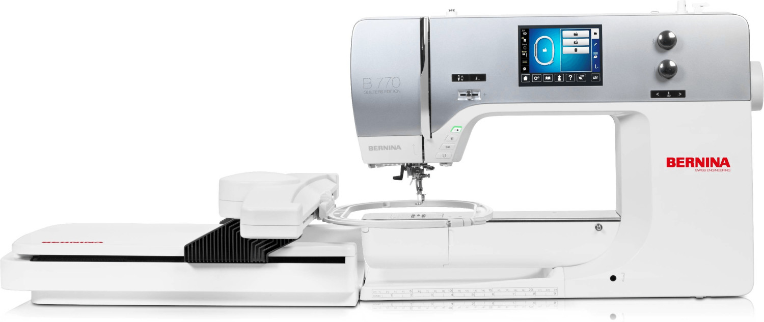 Bernina 770 QE with embroidery module