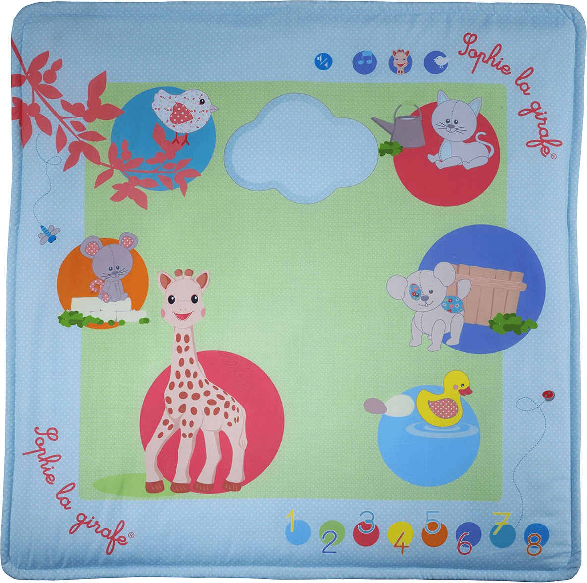 Vulli Touch & Plat mat' Sophie la girafe