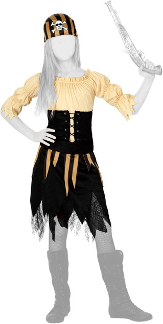 Atosa Déguisement de pirate (fille)