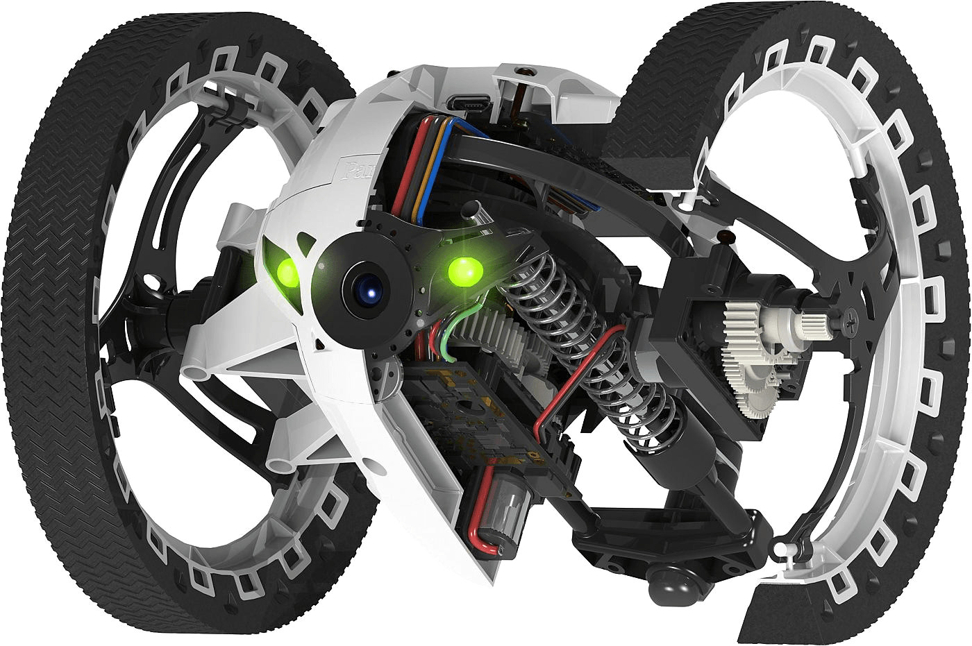 Parrot MiniDrone Jumping Sumo blanc