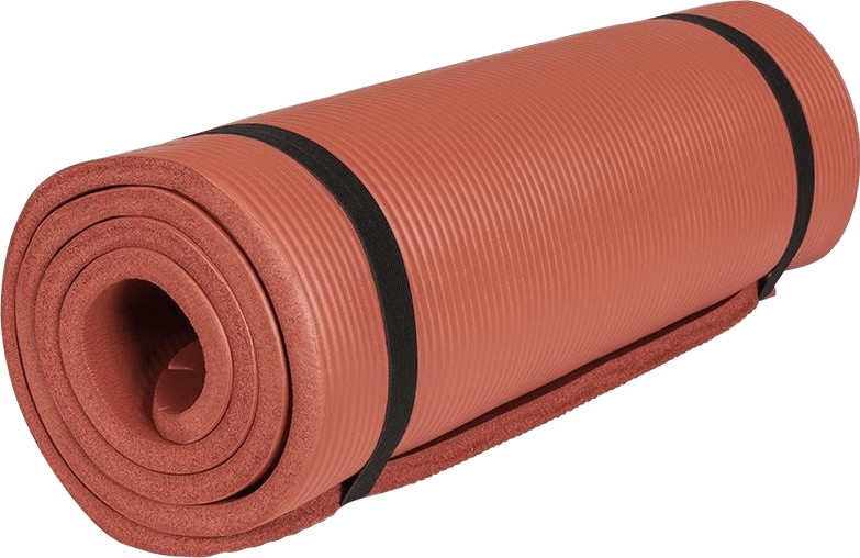 Gorilla Sports Yoga mat 190 x 60 x 1,5 cm ruby