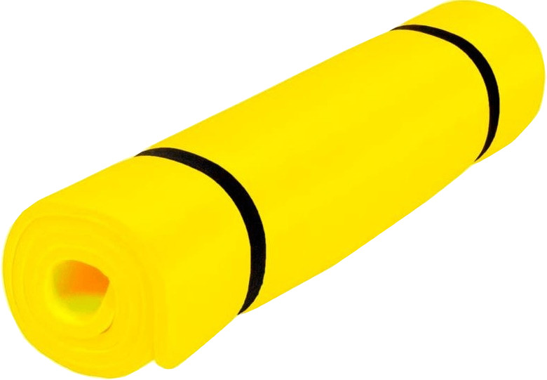 Gorilla Sports Yoga mat 190 x 60 x 1,5 cm yellow
