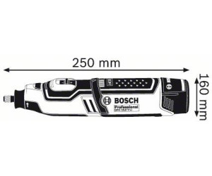 Outil rotatif Bosch Professional GRO 12V-35 + 2 batteries 2,0Ah + L-Boxx -  06019C5001 - Cdiscount Bricolage