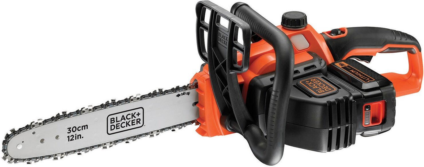 Cordless chainsaw GKC3630L20 / 36 V / 2 Ah / 30 cm, Black+Decker - Battery  chainsaws
