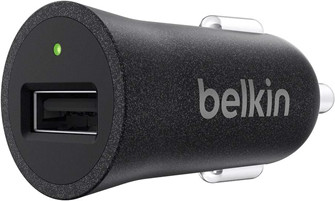 Belkin Chargeur voiture MIXIT noir métallique