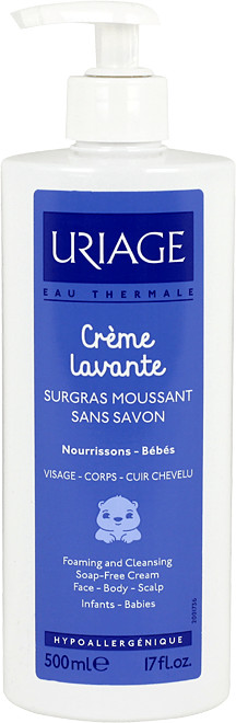 Uriage Crème lavante surgras moussant sans savon (500 ml)