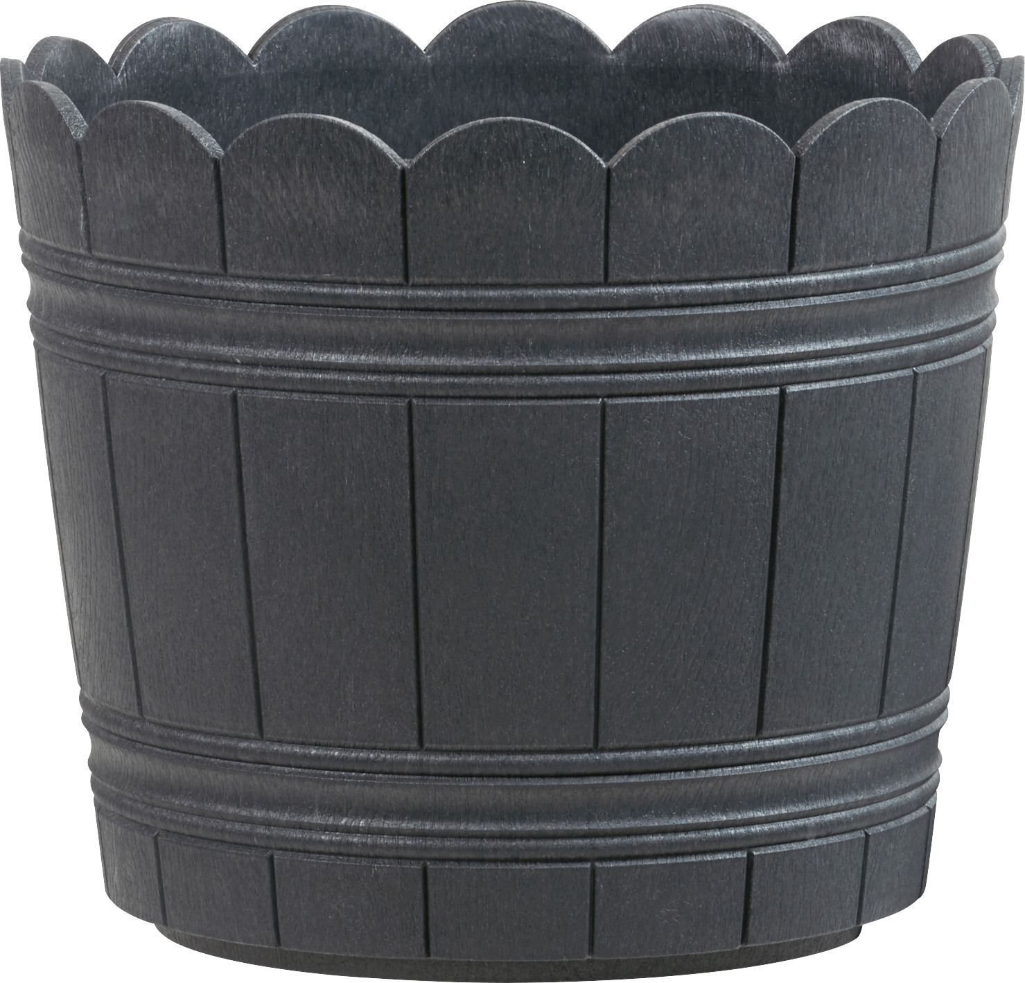 Emsa Pot de fleur country 30x26 cm anthracite