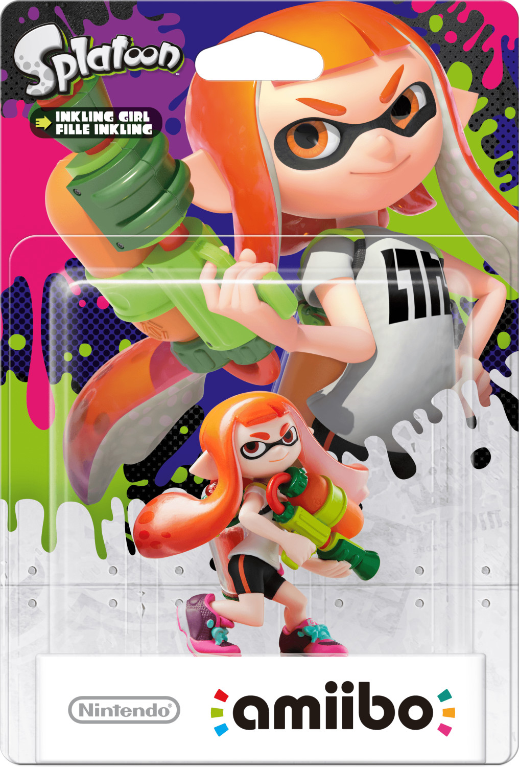 Nintendo amiibo Fille Inkling (Splatoon Collection)
