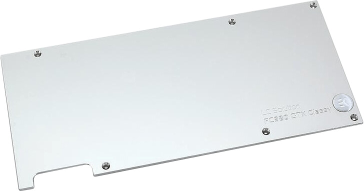 EK Water Blocks EK-FC980 GTX Classy Backplate (Nickel)