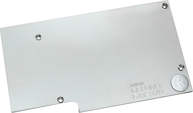 EK Water Blocks EK-FC970 GTX Backplate (Nickel)