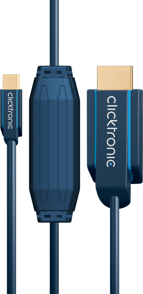 Clicktronic Mini DisplayPort/HDMI Câble adapteur