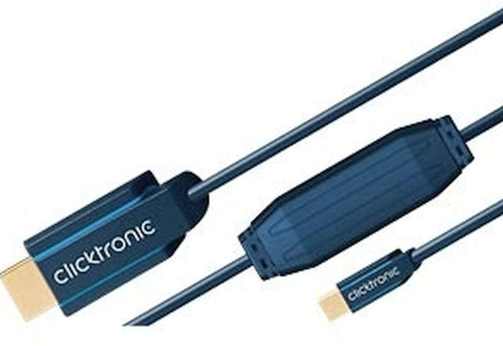 Clicktronic Mini DisplayPort/HDMI Câble adapteur (5m)