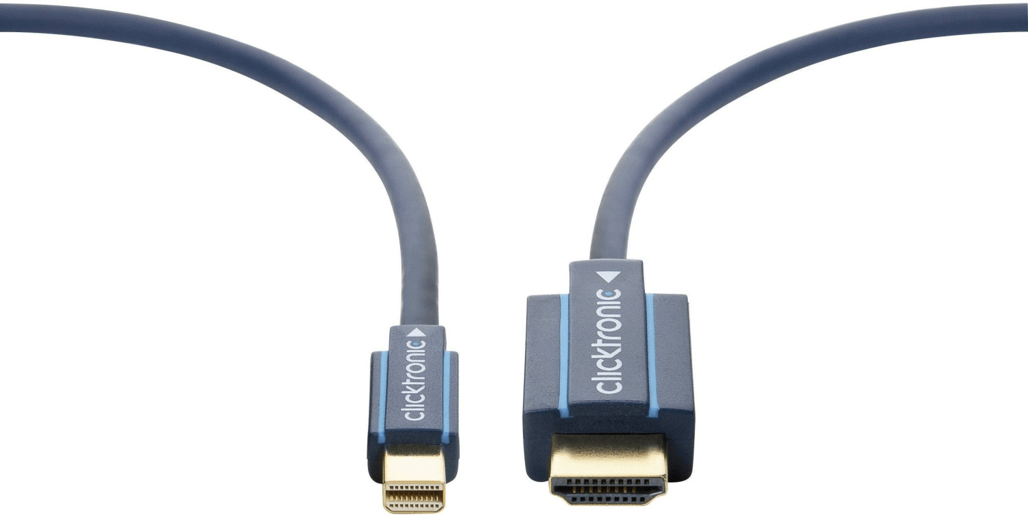Clicktronic Mini DisplayPort/HDMI Câble adapteur (2m)