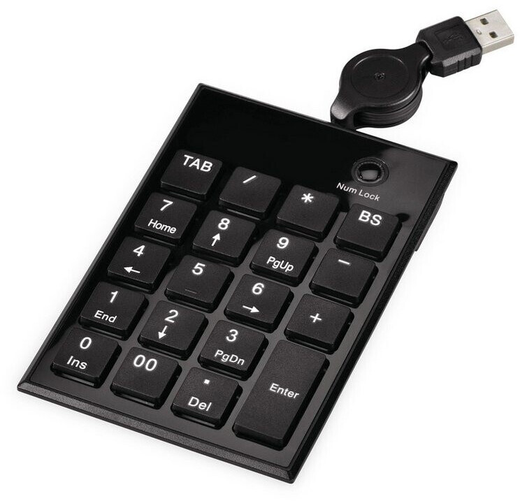 Hama SK 140 Slimline KeyPad (noir)