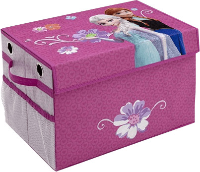 Delta children Coffre à jouets La Reine des neiges tissu