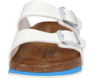 All white arizona birkenstocks 2025