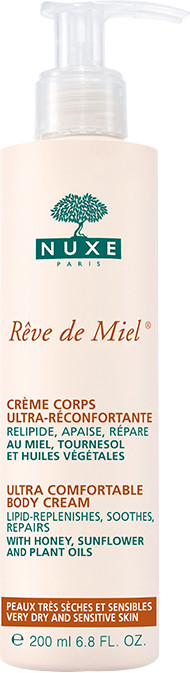 NUXE Rêve de Miel Crème Corps Ultra-Réconfortante 48H (400 ml)