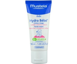 Mustela Hydra Bebé Crema Facial 40ml Para Recién Nacido Con Piel Normal