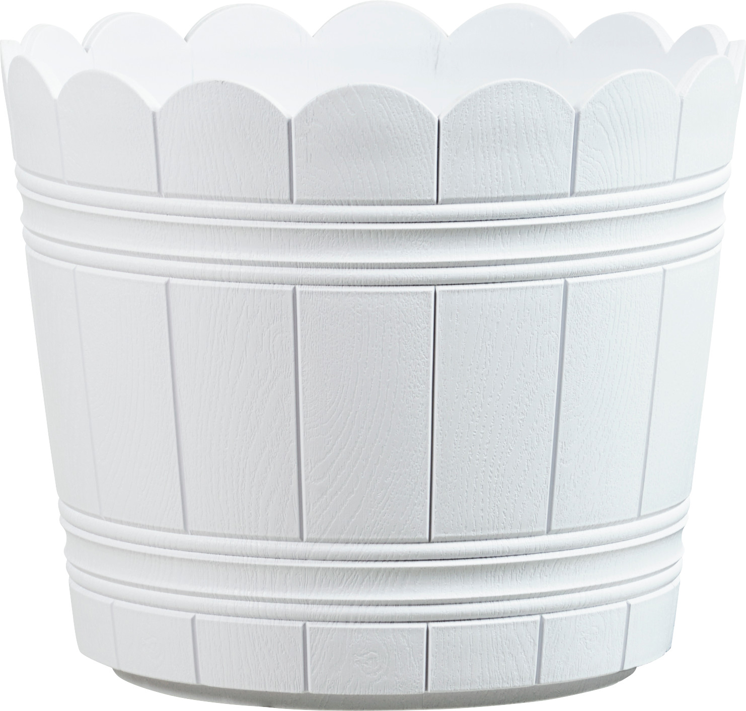 Emsa Country pot de fleurs 24x20cm blanc