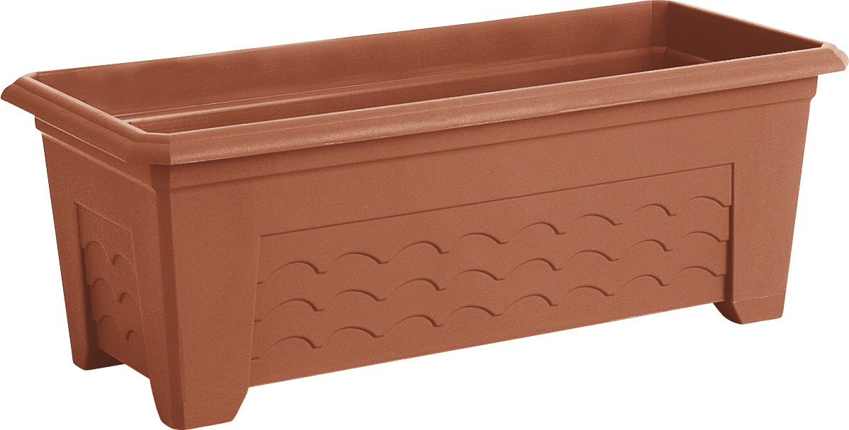 Emsa Terra Grande Bac à fleurs 80x35x30cm terracotta