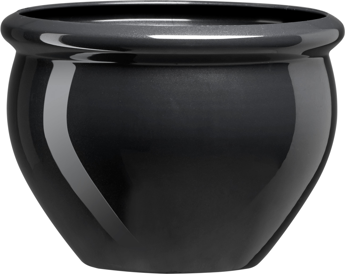 Emsa Siena Nobile Pot de fleur 26x19cm anthracite