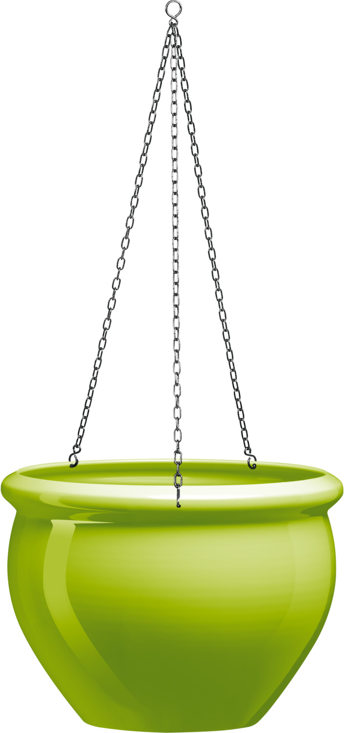 Emsa Siena Nobile jardinière suspendue 26x19cm vert