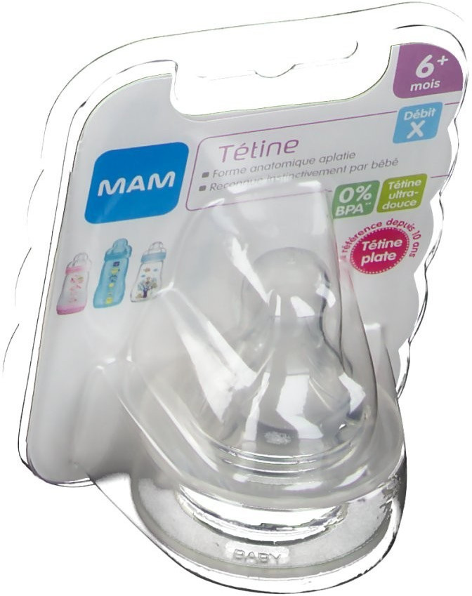 MAM Tetina Silk flujo rápido liquidos espesos desde 4,93 €
