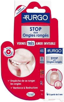 Urgo France Stop aux ongles rongés vernis très amer invisible (9 ml)