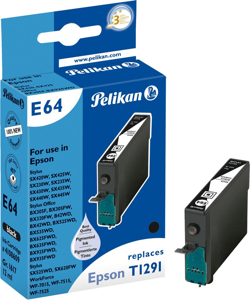 Pelikan E64 pour Epson T1291 noir (4108609)