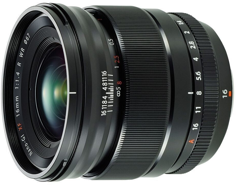 人気絶頂 Fujifilm FUJINON XF 16mm f1.4 R WR a € 593,00 (oggi レンズ(単焦点)