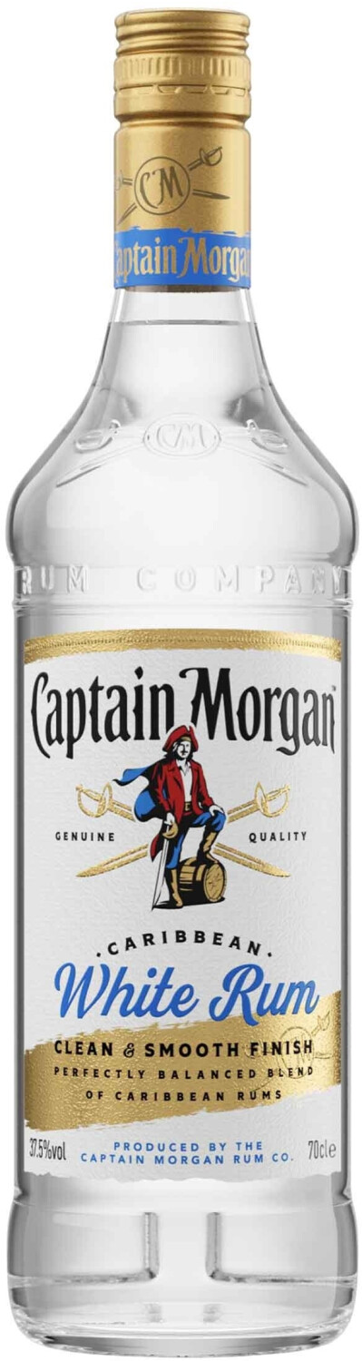 Captain Morgan White Rum 0,7 L 37,5 %