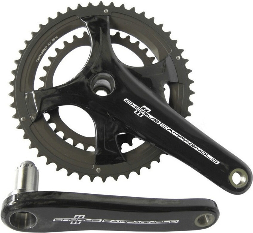 Campagnolo Pédalier Super Record Ultra-torque Carbon 2x11v 34/50 2009