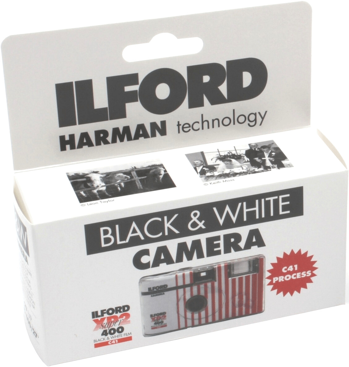 Ilford Ilfocolor Rapid 400/27 Appareil photo jetable blanc