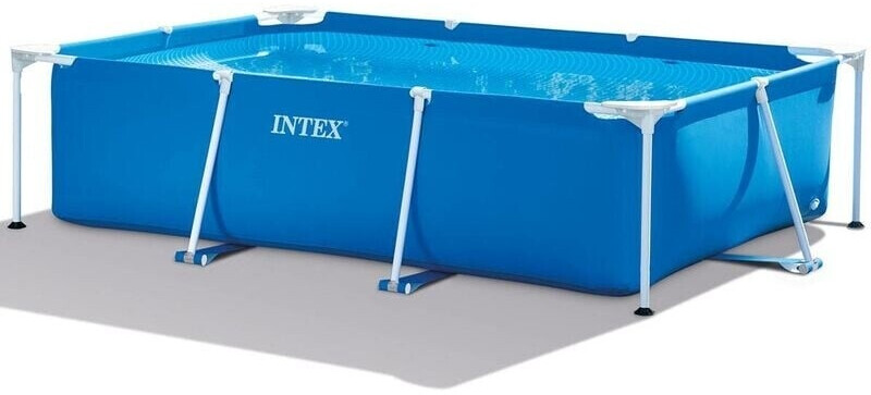 Kit piscine tubulaire Intex METAL FRAME JUNIOR rectangulaire 300 x 200 x  75cm bleue à cartouche