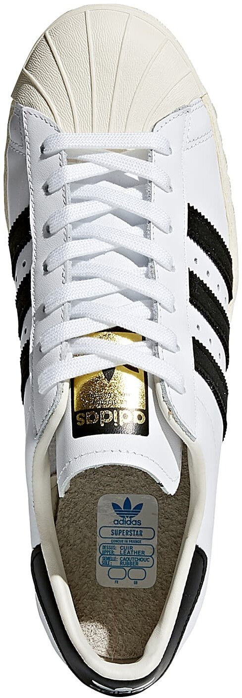 Adidas originals superstar 80s - sneakers basse - core black/off white clearance