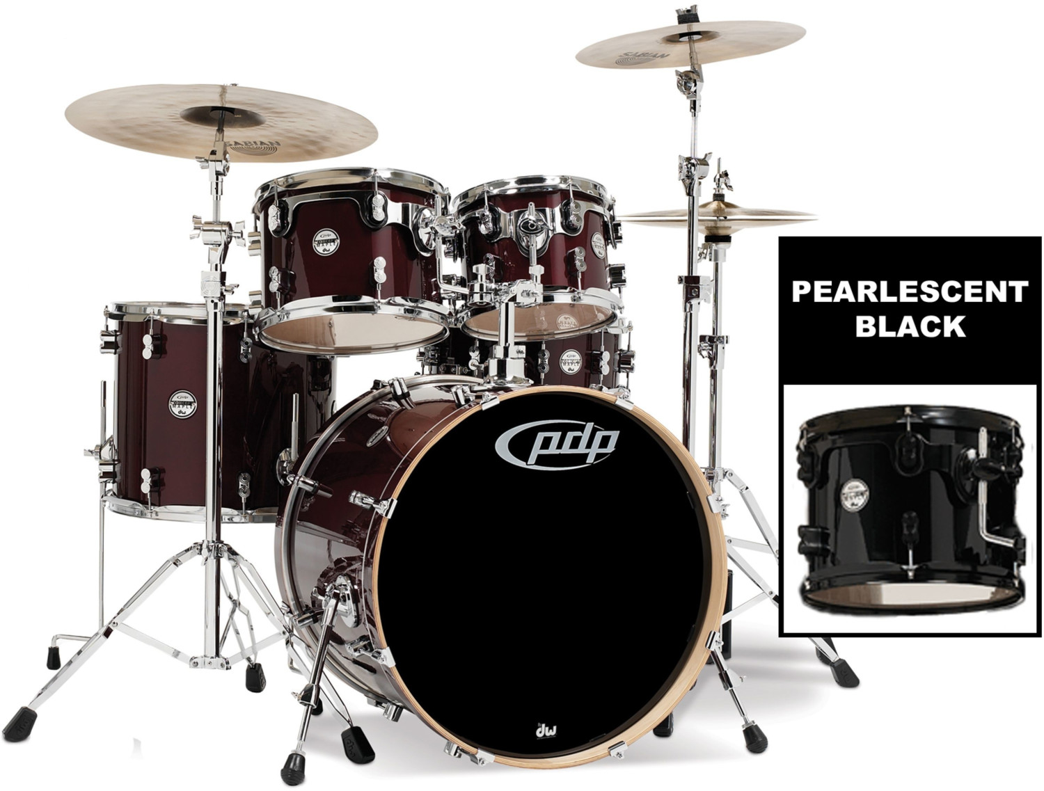 PDP Concept Maple Pearlescent Black (CM5)